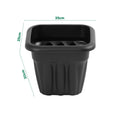25cm Vista Mini Square Plastic Garden Planter Wham Storage