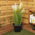 25cm Vista Mini Square Plastic Garden Planter Wham Storage