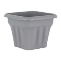 Pack of 2 - 33cm Vista Small Square Plastic Garden Planter Wham Storage