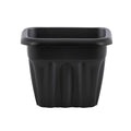 Pack of 2 - 33cm Vista Small Square Plastic Garden Planter Wham Storage