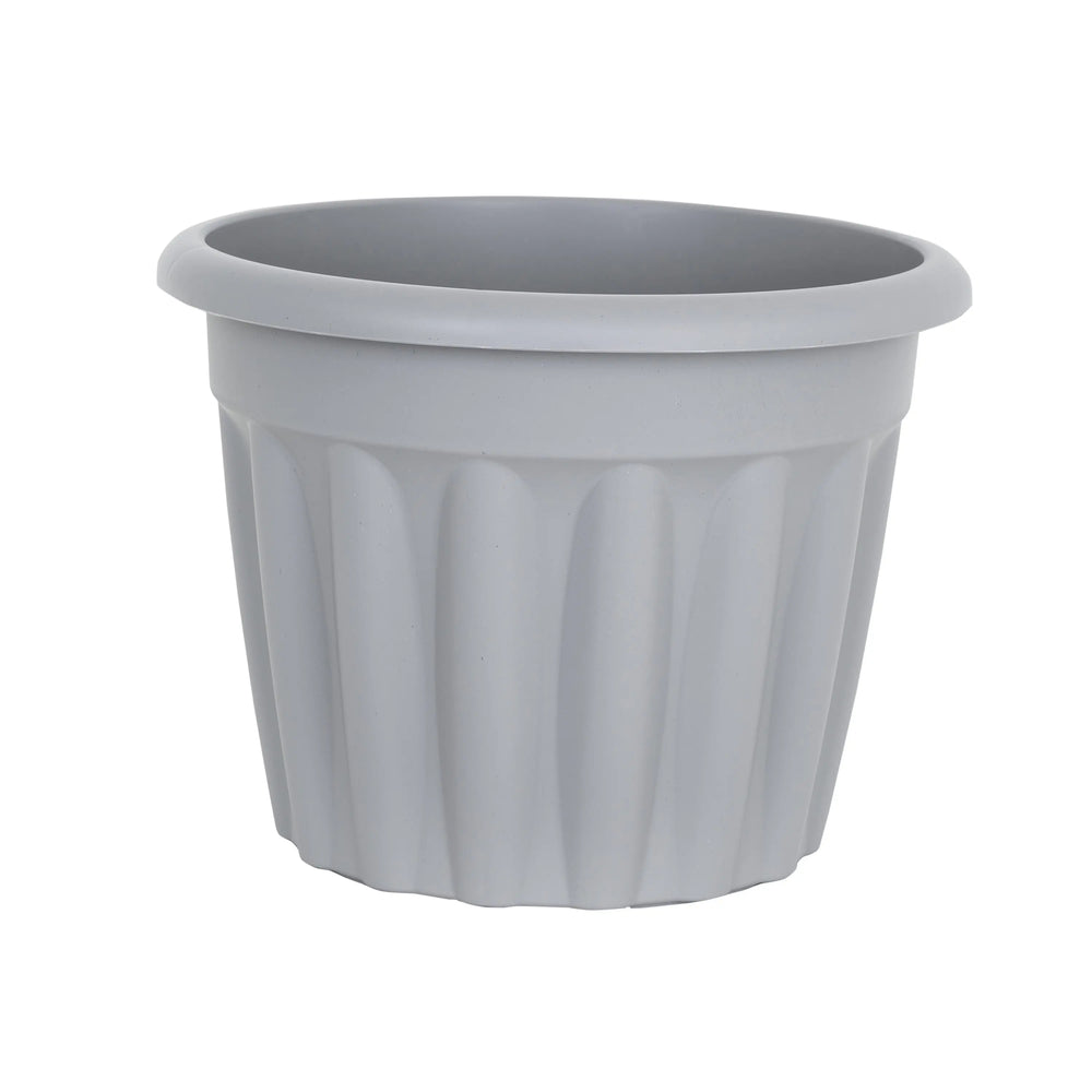Pack of 2 - 40cm Vista Medium Round Plastic Plant Pot Wham Storage