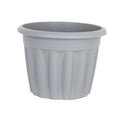 Pack of 2 - 40cm Vista Medium Round Plastic Plant Pot Wham Storage
