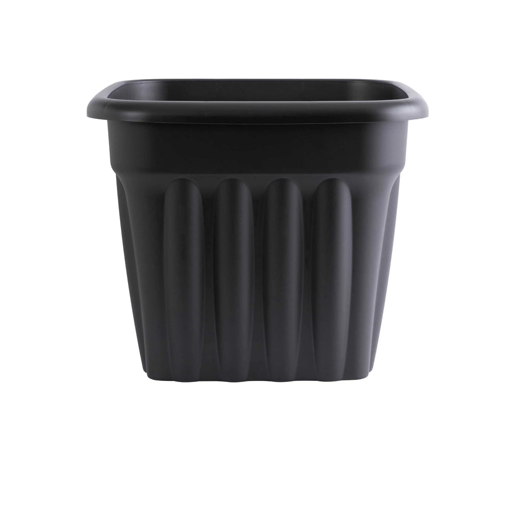 extra tall plastic plant pots Buy Plastic Planters for the Garden Large Square Cream Black Green – Plastic Box Shop