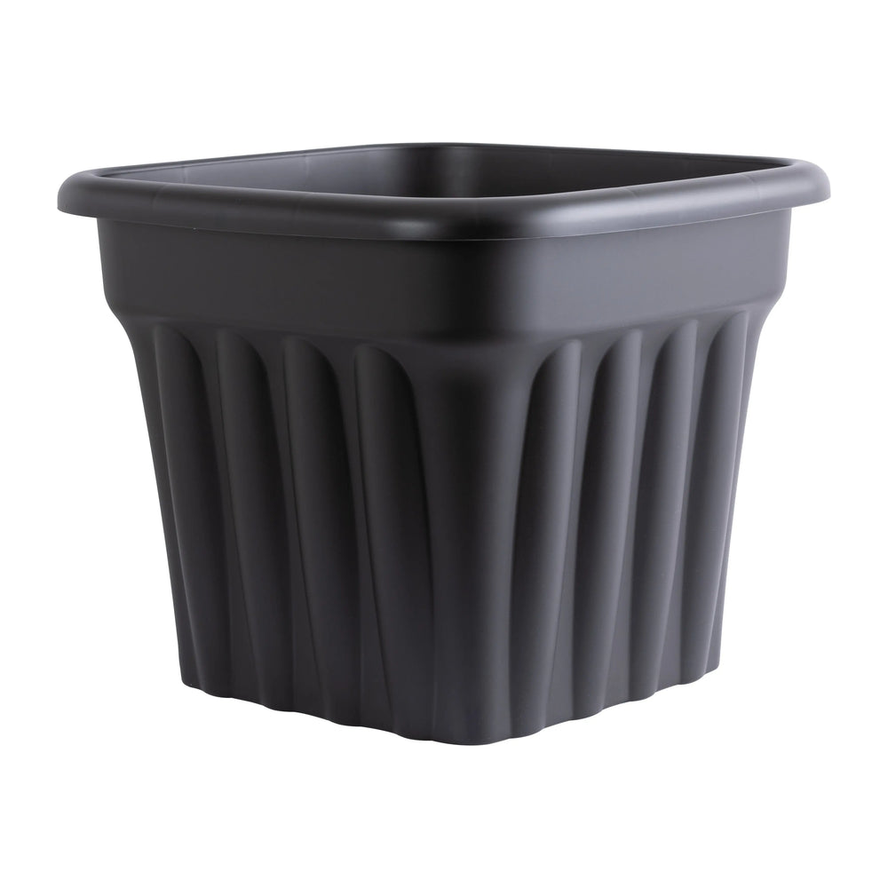 Pack of 2 - 49cm Vista Large Square Plastic Planter Wham Storage