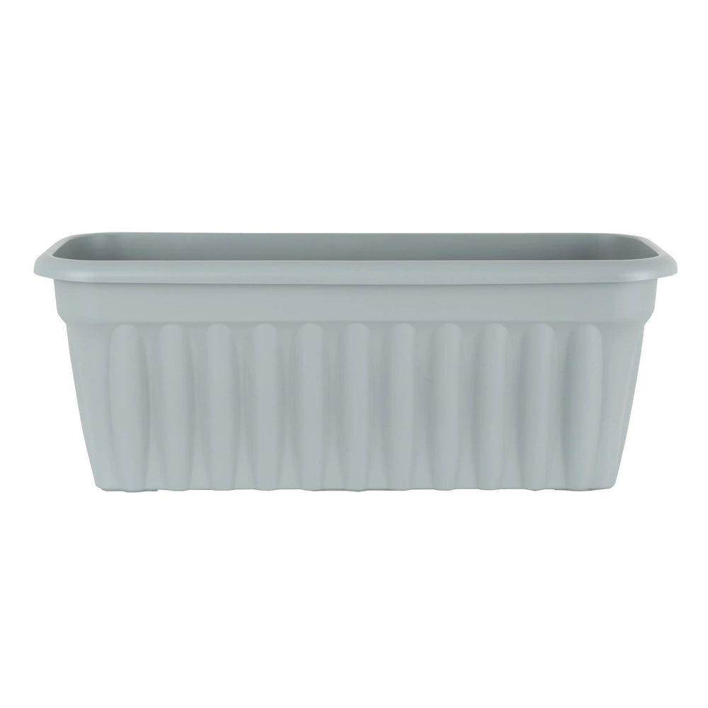 Pack of 2- 80cm Vista Extra Large Long Rectangular Plastic Trough Planter Wham Storage
