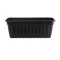 Pack of 2- 80cm Vista Extra Large Long Rectangular Plastic Trough Planter Wham Storage