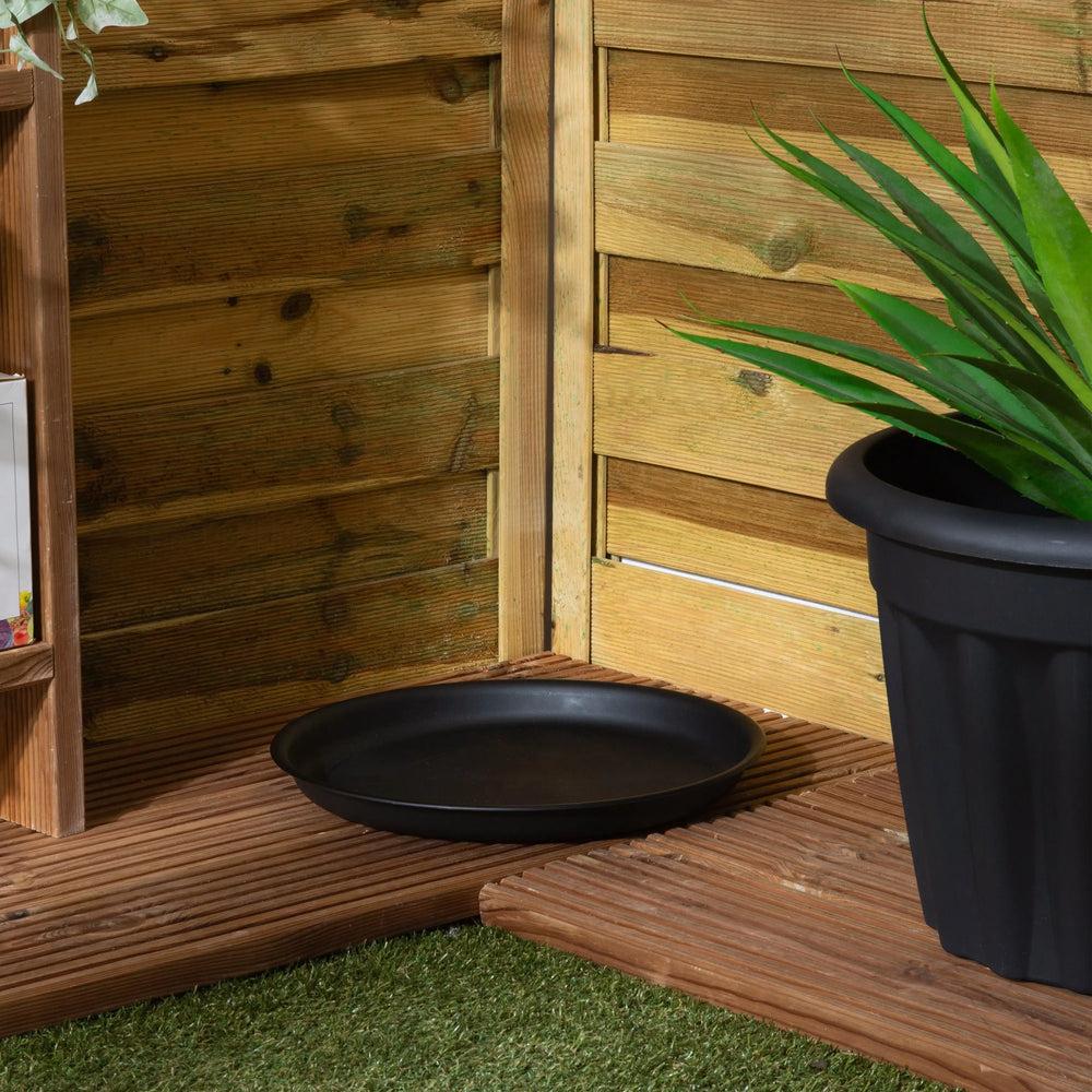 Vista 34.5cm ROUND TRAY (for 40cm Round Vista Planter) Wham Storage