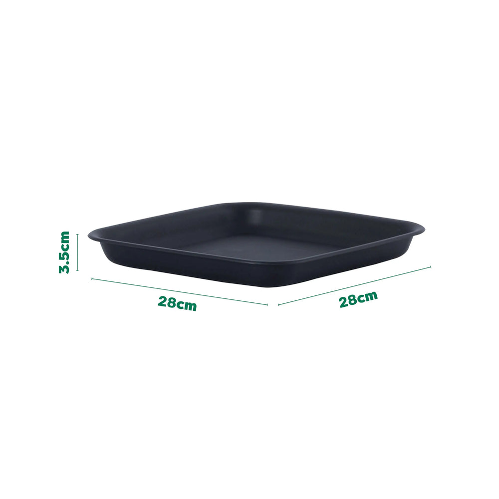 Vista 28cm SQUARE TRAY (for 33cm Square Vista Planter) Wham Storage