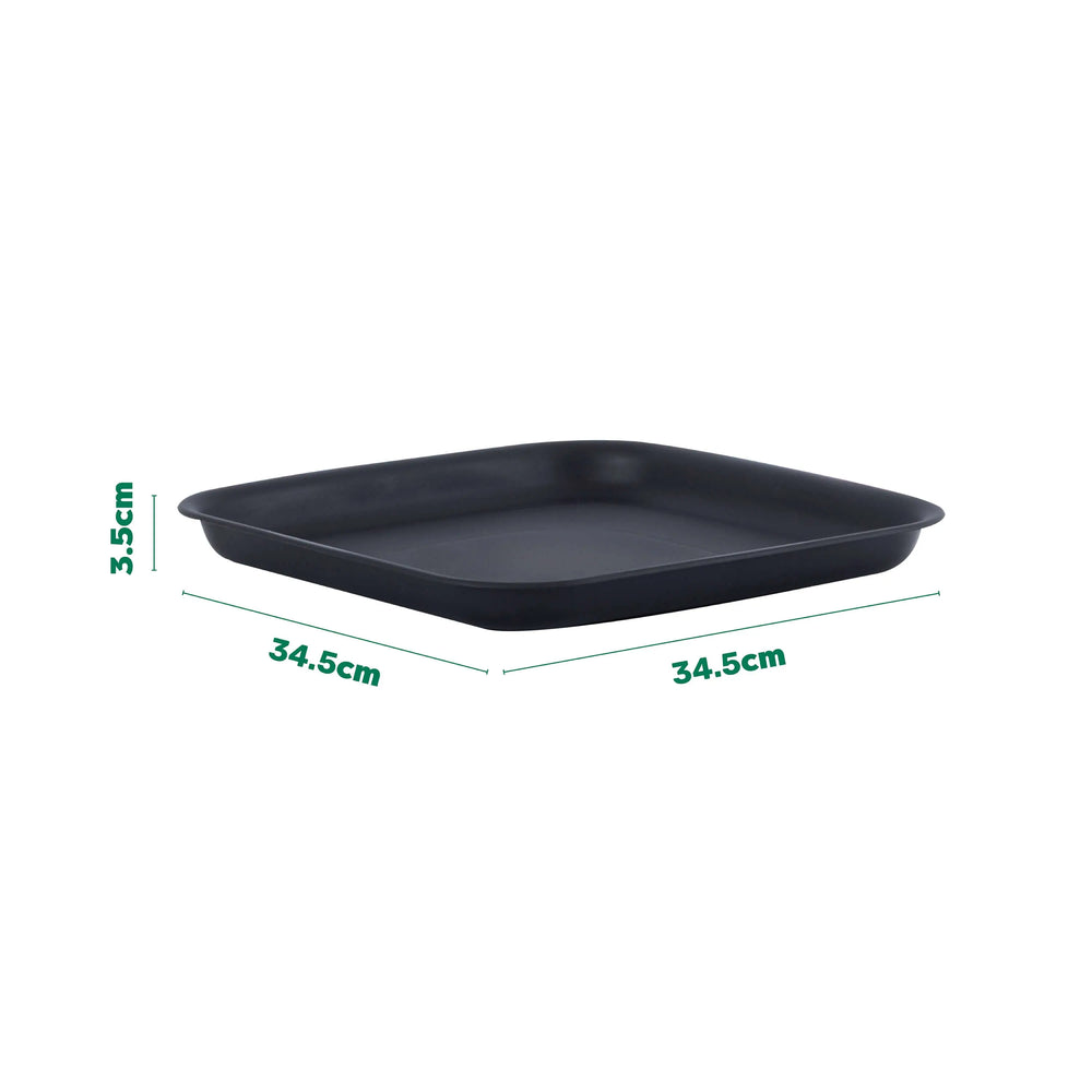 Vista 34.5cm SQUARE TRAY (for 40cm Square Vista Planter) Wham Storage
