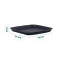 Vista 34.5cm SQUARE TRAY (for 40cm Square Vista Planter) Wham Storage