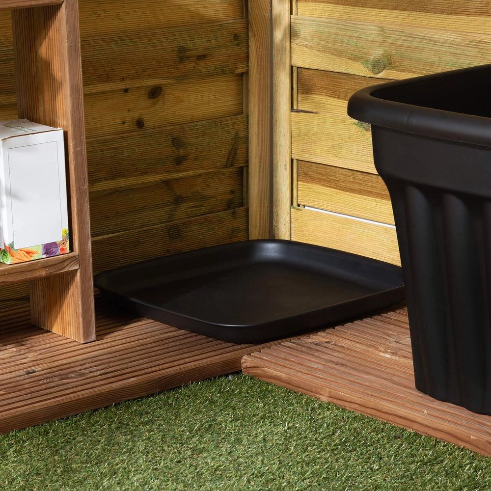 Vista 42cm SQUARE TRAY (for 49cm Square Vista Planter) Wham Storage