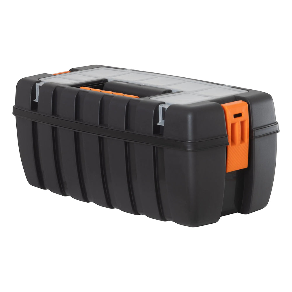 55cm Side-Opening Tool Box with Organiser Lid & Tray Wham