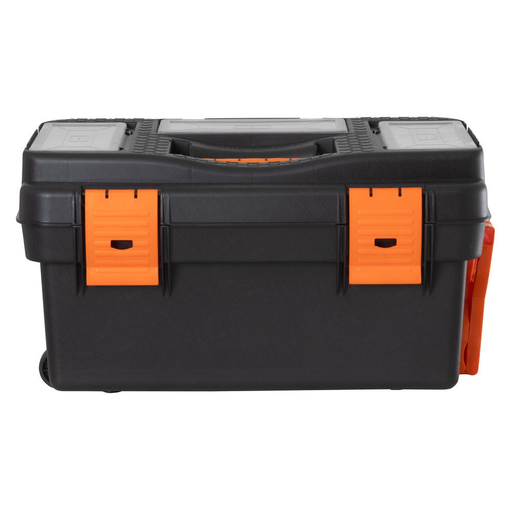 60cm Tool Box with Organisers, Tray, Handle & Wheels