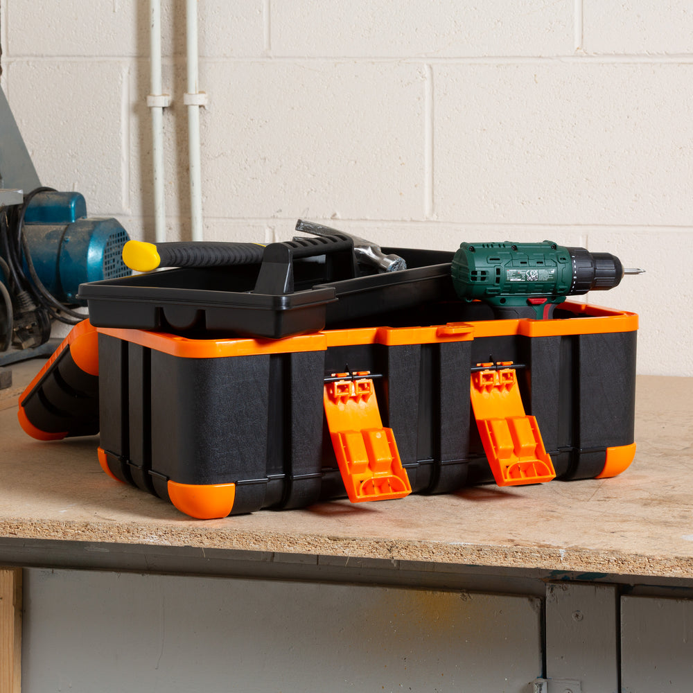 51cm Heavy Duty Tool Box with Tray