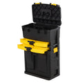 50cm Roller Station Toolbox with 2 Drawers & Storage on Wheels