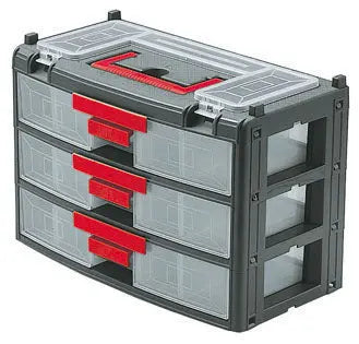 39cm Organiser Station with 3 Drawers Wham