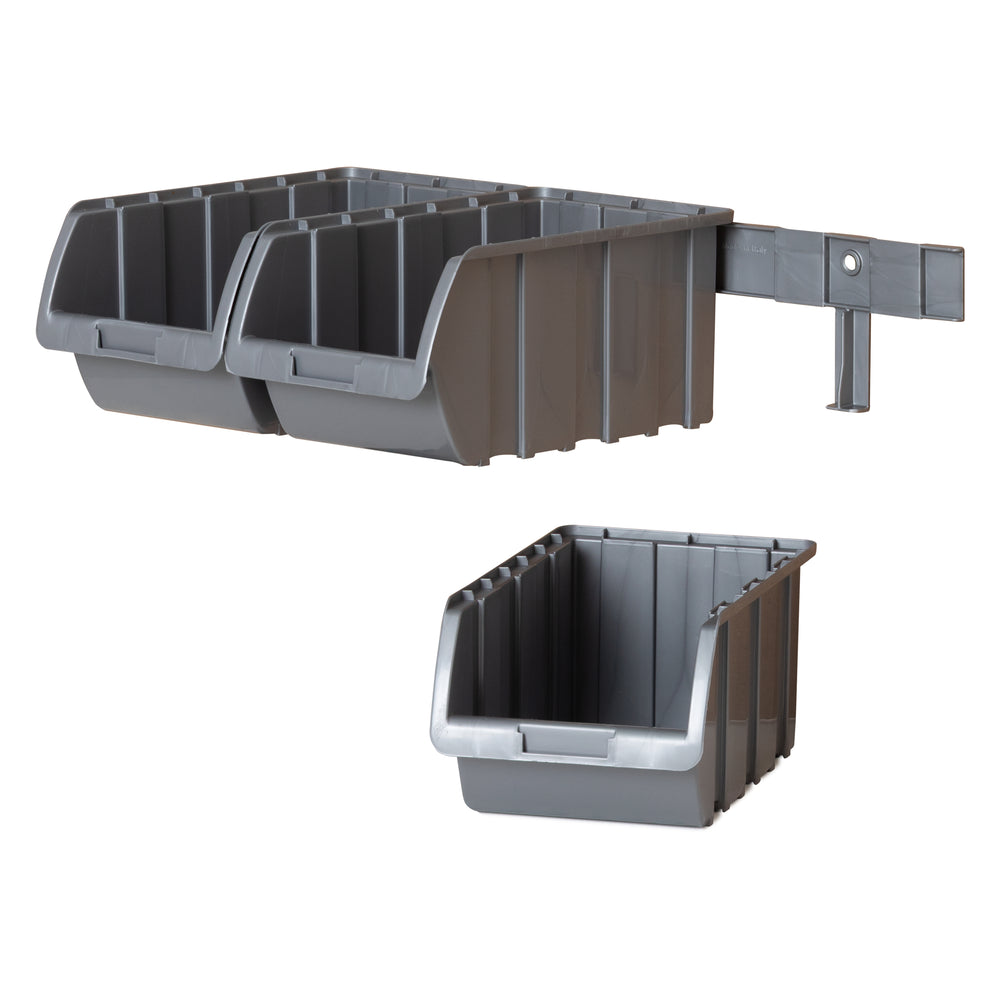 45cm Rack with 3 Stacking Store Boxes