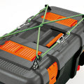 77cm Wheeled Toolbox Cart with Organisers & Tray Wham