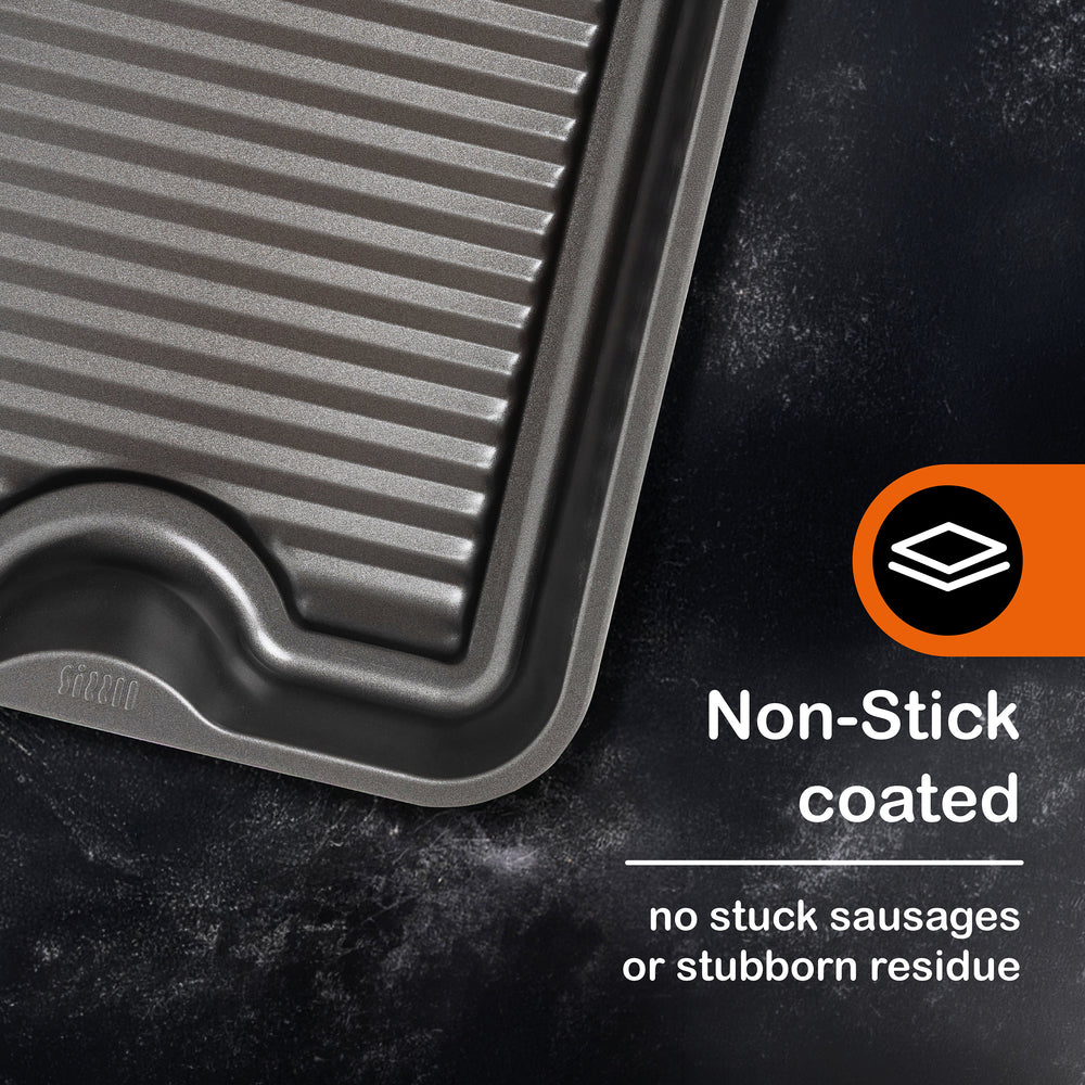 Sizzll Non-Stick Tray & Roasting Tin Bundle
