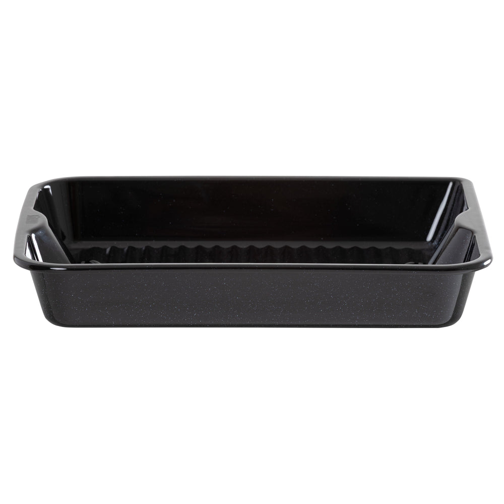 Sizzll Griddll 39cm Enamel Roasting Tin Sizzll