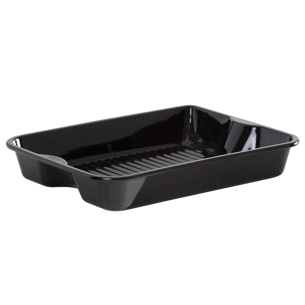 Sizzll Griddll 39cm Enamel Roasting Tin Sizzll