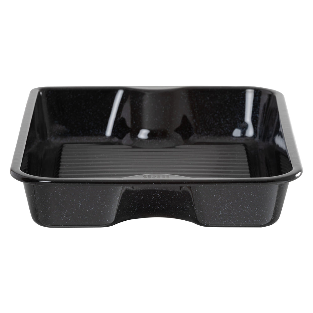 Sizzll Griddll 39cm Enamel Roasting Tin Sizzll