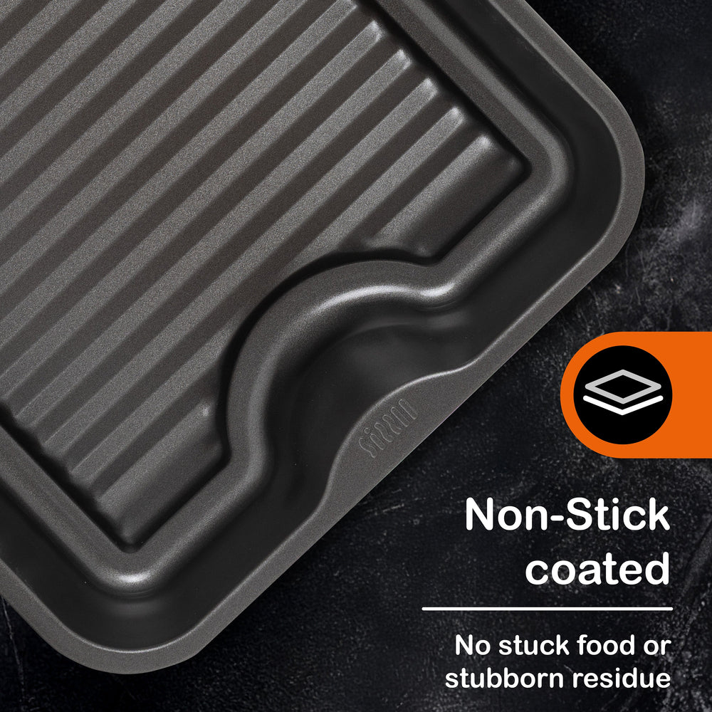 Sizzll Griddll 39cm Non-Stick Roasting Tin Sizzll