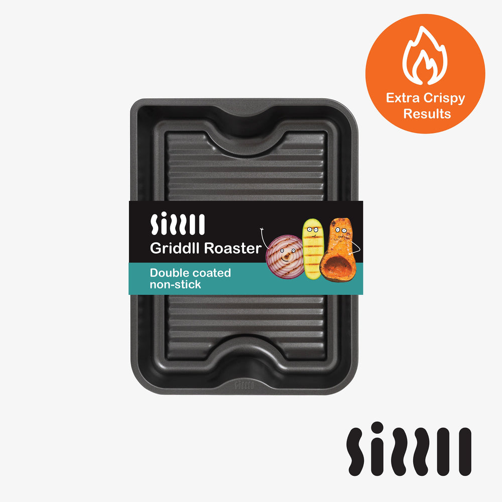 Sizzll Griddll 39cm Non-Stick Roasting Tin Sizzll