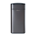 50L titanium stainless-steel touchless sensor bin with double-opening wing lid