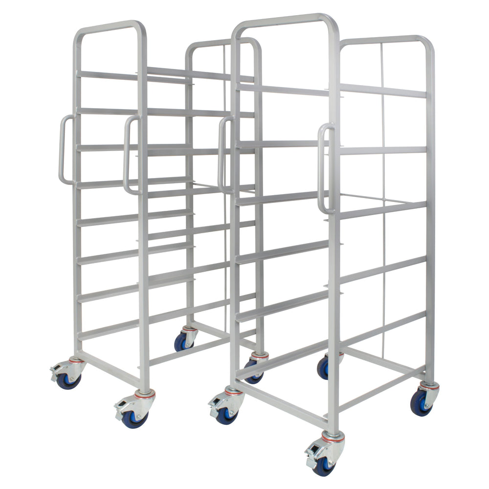 Euro Container Trolley with Braked Castors