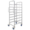 Euro Container Trolley with Braked Castors