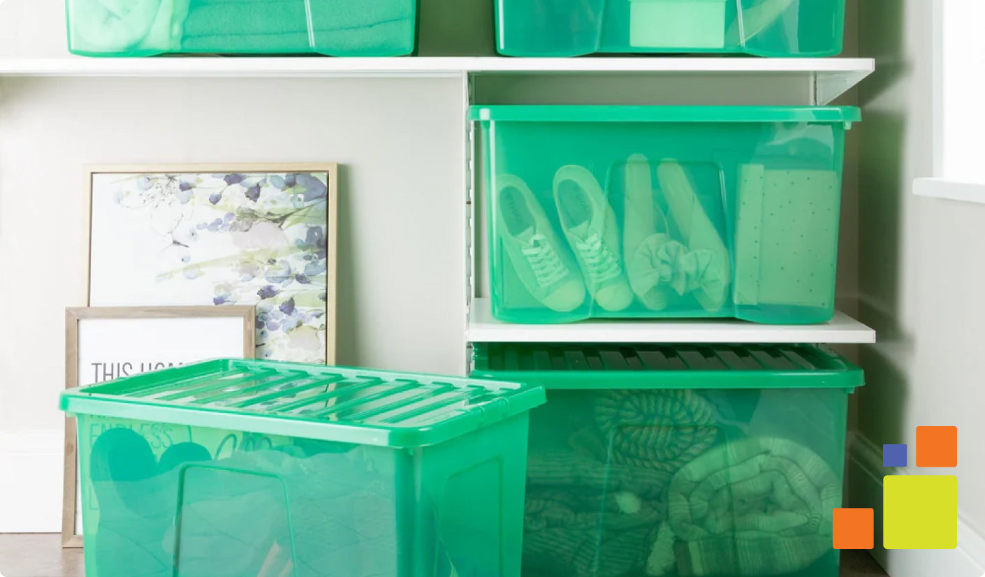 Plastic Storage Boxes & Accessories | Plastic Box Shop