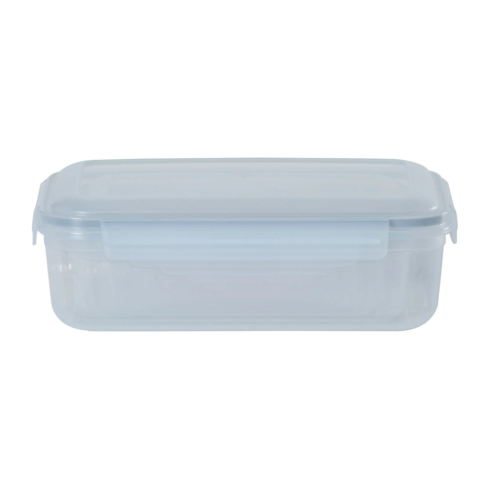 Set of 5 - Hobby Life Rectangular Shallow Clip Airtight Food Containers