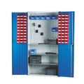Topstore Louvred Panel Container Cabinet - with 120 x TC2 and 60 x TC3 BS