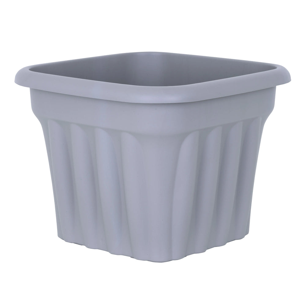 Pack of 2 - 49cm Vista Large Square Plastic Planter Wham Storage