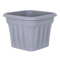Pack of 2 - 49cm Vista Large Square Plastic Planter Wham Storage