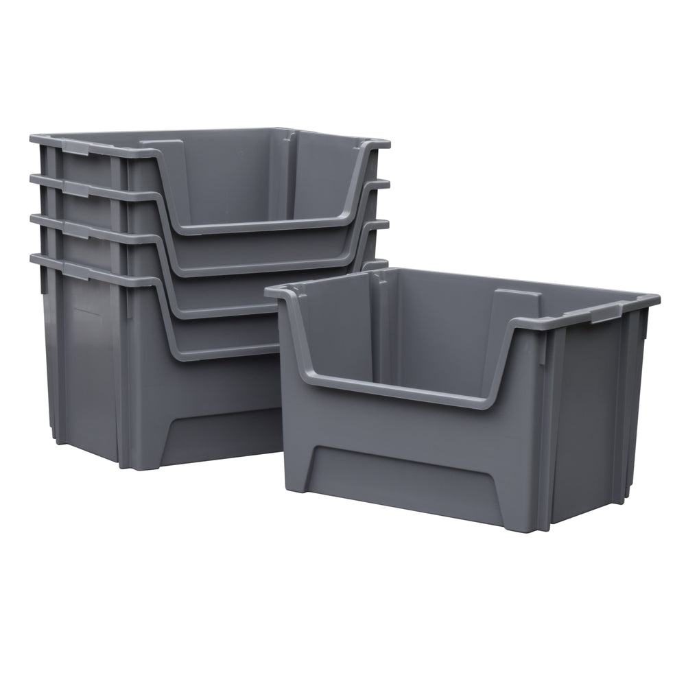 XLSTORE 75 Litre Plastic Picking/Stacking Boxes